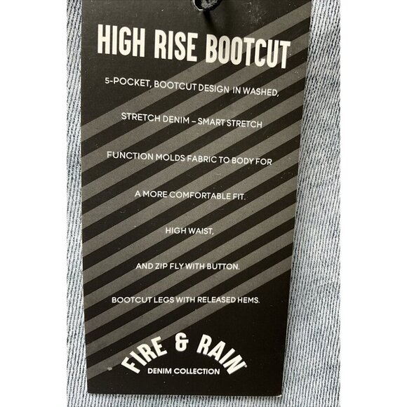 Fire & Rain Women’s Sz 9 Denim BootCut Jeans - Picture 4 of 13